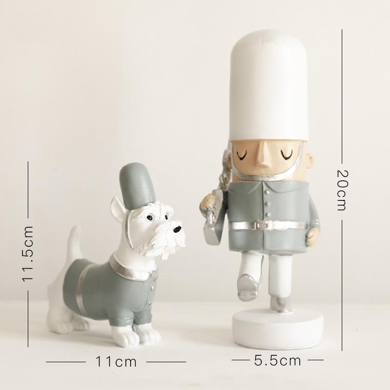 Soldat Docka Figur - Nötknäppare