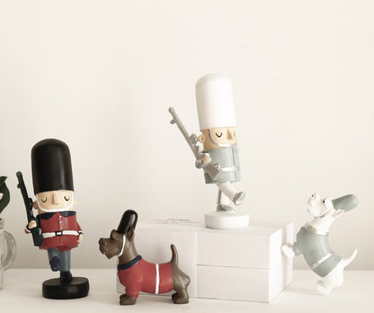 Soldat Docka Figur - Nötknäppare