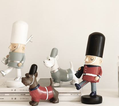 Soldat Docka Figur - Nötknäppare