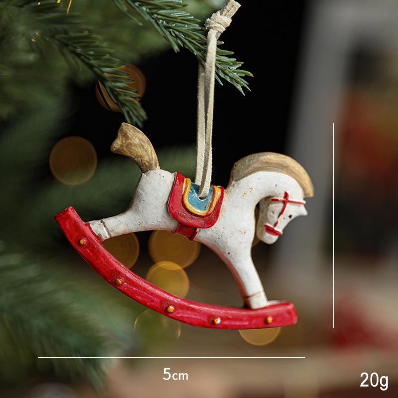 Retro Juldekorations Hänge