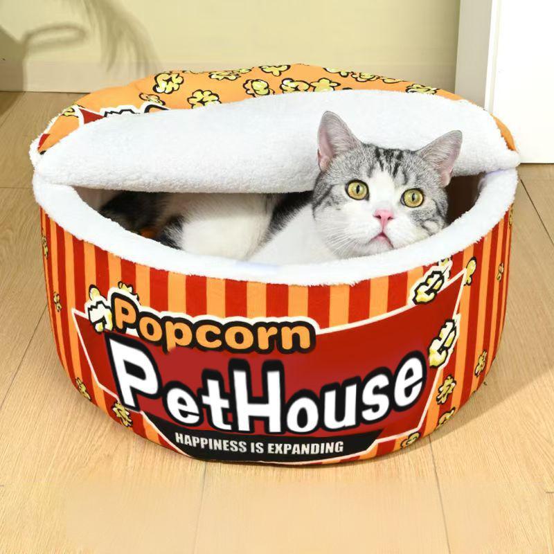 Popcorn Hink Kattbädd