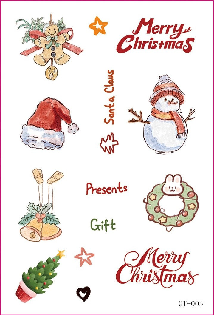 Jul DIY Överföringsklistermärken