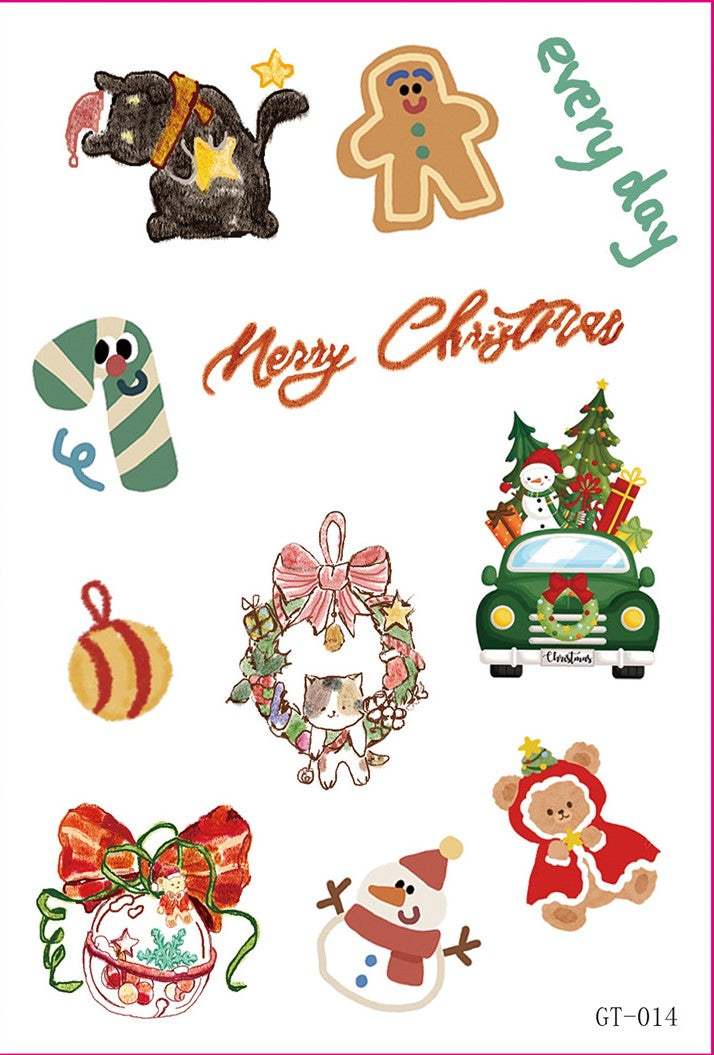 Jul DIY Överföringsklistermärken