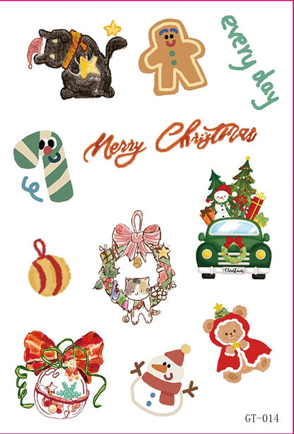 Jul DIY Överföringsklistermärken