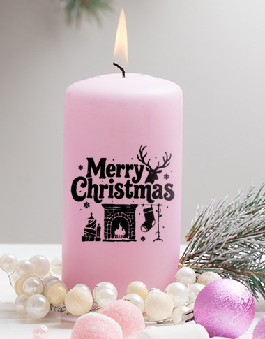 Jul Ljus  DIY Klistermärken