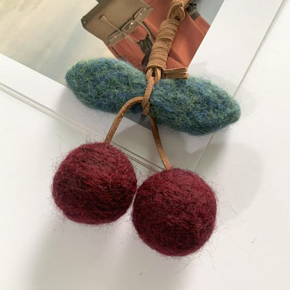 Körsbär Filt Hänge
