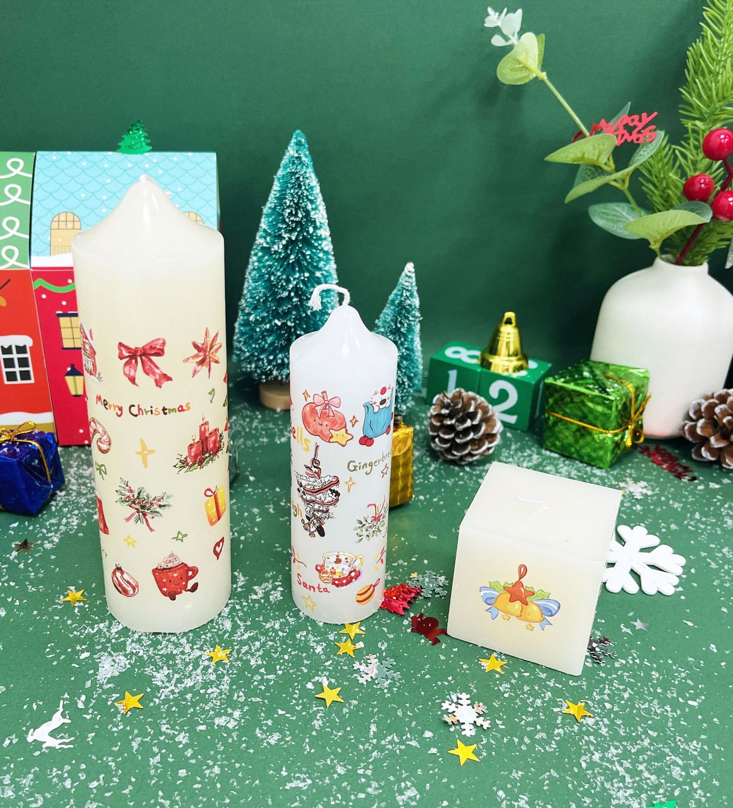 Jul DIY Överföringsklistermärken