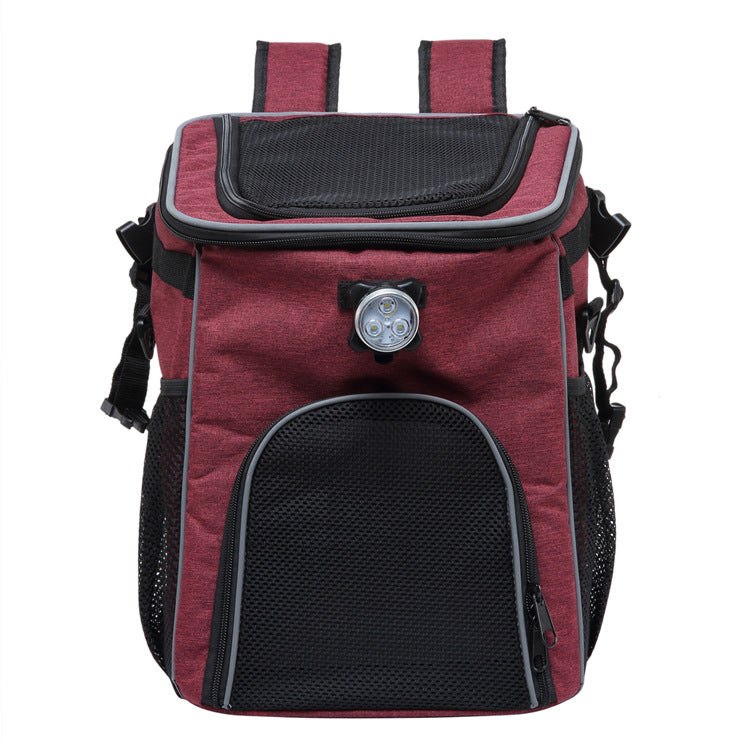 2-i-1 Husdjursryggsäck