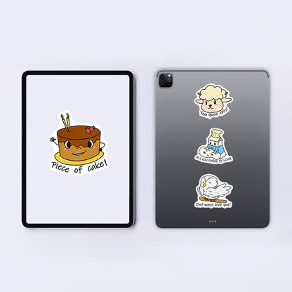 Ordvits Klistermärken - Roliga 50st