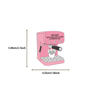 Rosa Motiverande Klistermärken - 50 st