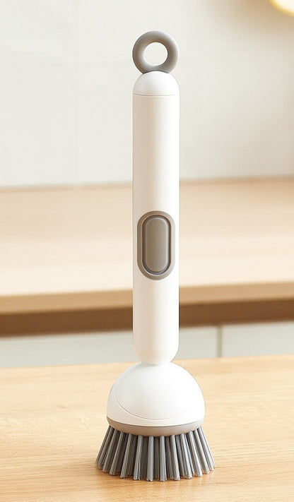 Diskborste med Tvåldispenser