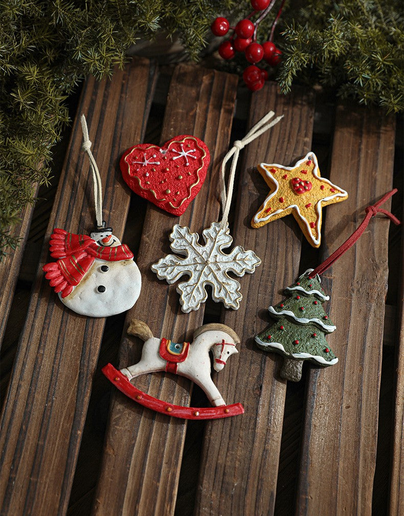 Retro Juldekorations Hänge