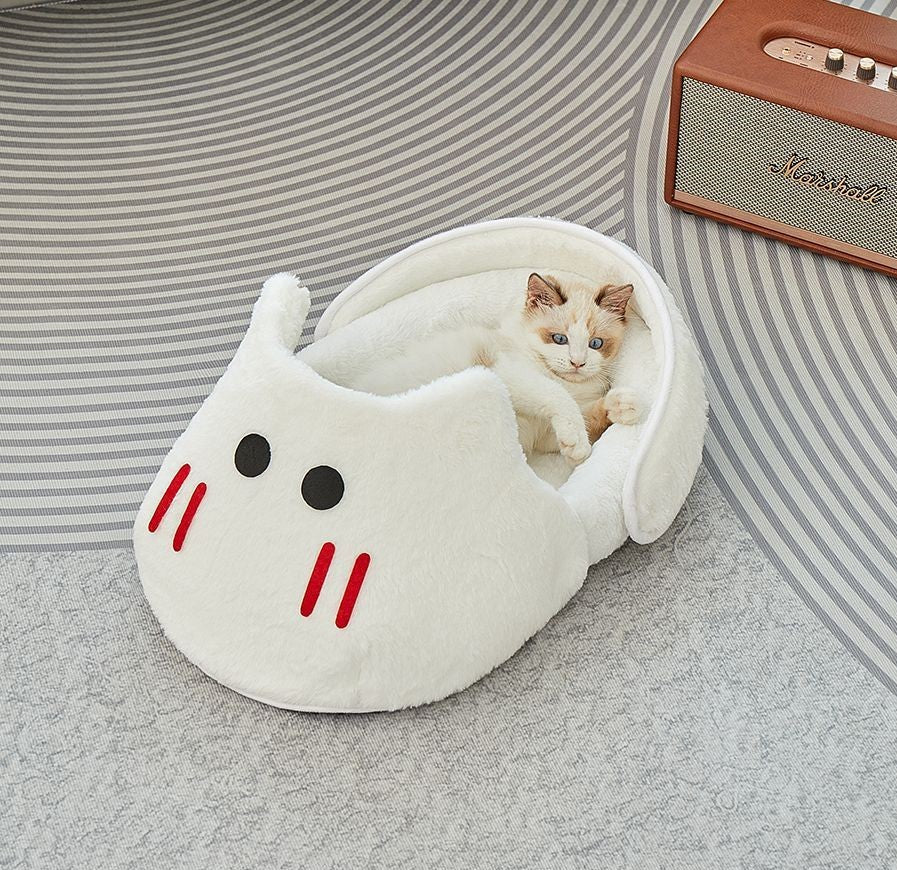 Söt Toffel Husdjursbädd